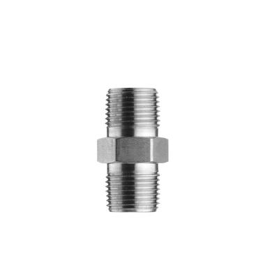 China Machinery NPTF Buck X NPTF Buck | 5404 | 1N | Steel Hydraulic Adapter NPT Nipple Fitting Connector for sale