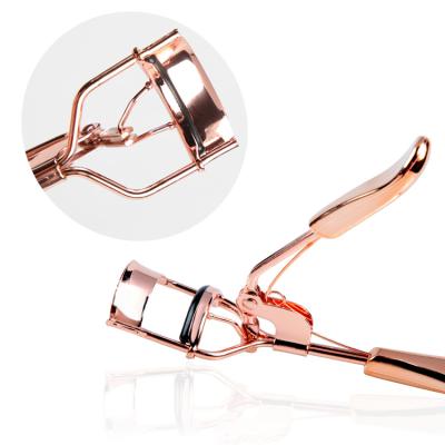 China Safety Mytingbeauty Hugely Popular Hair Curler Box Mini Rose Gold Eyelash Curler Private Custom Packaging Label for sale