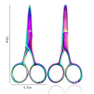 China Mytingbeauty Left Handed Cosmetic Scissors Wholesale Custom Private Label Logo Private Label Package Small Lash Scissors Stainless Steel With for sale