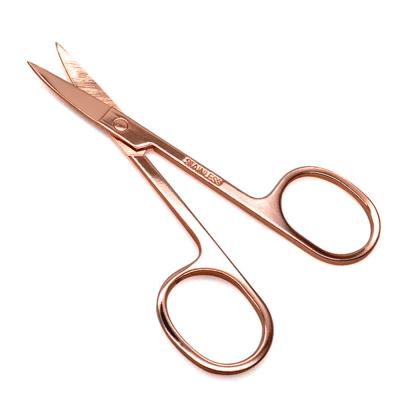 China Mytingbeauty Wholesales Left Handed Mini Cutting Scissors Custom Logo Scissors Curved Lash Scissors With Private Label for sale