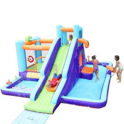 China New Fashionable Game Bouncer Airmyfun Castle Bounce House Jumping Inflatable Water Slide For Kids for sale