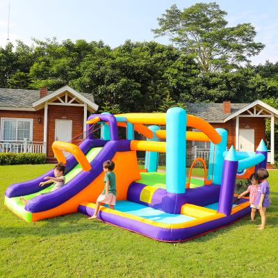 China Airmyfun Funny Family Playground Kid Slide Jumping Inflatable Bounce House Trampoline Castle Bouncy Wholesale for sale