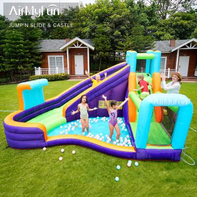 China Hot Sale Airmyfun Family Playground Party Water Playground Slide Bouncer Kid Jumping Toy Bouncing Castle Inflatable House for sale