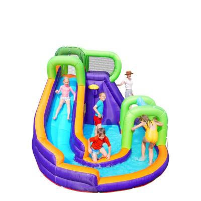 China 420D+840D PVC Fabric New Design Airmyfun Kid's Inflatable Bouncy Toy Slide Bouncer Castle Jumping Room for sale