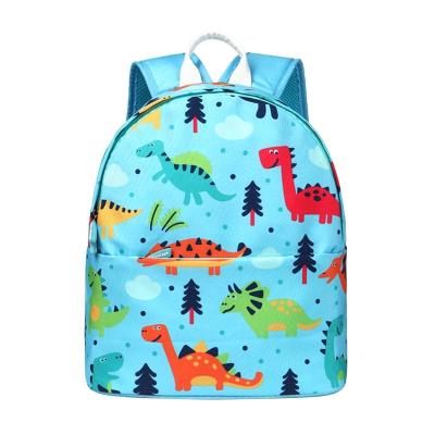 China Other Kids Toddler Backpack Boys Dinosaur Blue Kindergarten Bookbag for sale