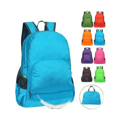 China Lightweight Outdoor Waterproof Travel Storage Folding Backpack Bag for sale