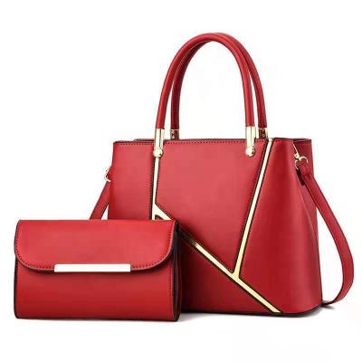 China Custom Luxury Fashion Logo PU Fashion Ladies Handbags Handbags Totes for sale