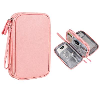 China Portable Electronic Compact Cable Rope Travel Organizer Bag Viable for Cable Storage for sale