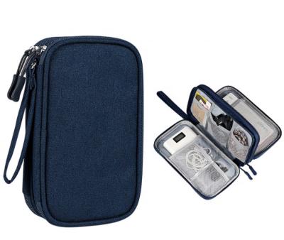 China Sustainable Electronic Organizer Small Travel Cable Organizer Bag For Hard Drives for sale