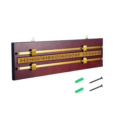 China Dark Shuffleboard Scoreboard Jolly - Wood / Brass TSP-S1001 As Per Customers' Requirements for sale