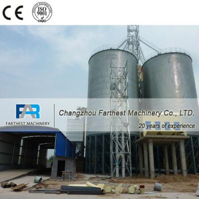 China Steel Wood Pellets And Steel Sawdust Storage Bin Silos for sale