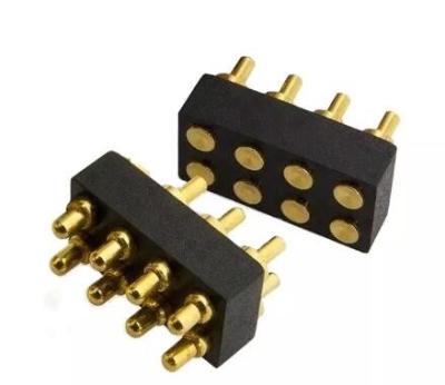 China van de de Lentetest van 5p 12p van de Sondepogo Pin On Connector Gold Plated van het Messingspogo Speld 15mm Te koop