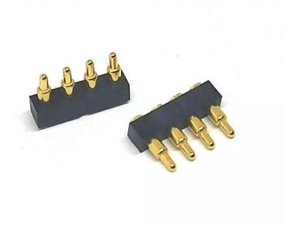 China Het krachtige Soldeersel van Pogo Pin Usb Connector Gold Plated maakt Speld 2 waterdicht Te koop