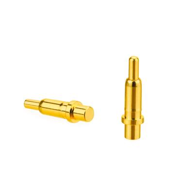 China 40A de cobre amarillo recto POGO por resorte Pin Magnetic Connector en venta