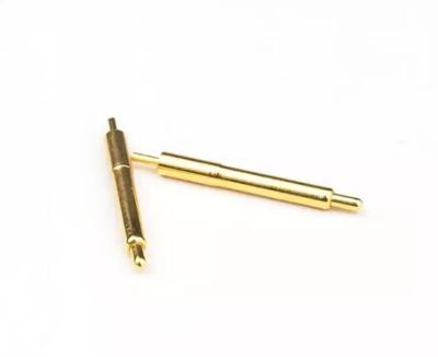 China 10mm DIP Probe POGO Pin Threaded Locating Surface Mount Pogo Pins Flame Retardant for sale