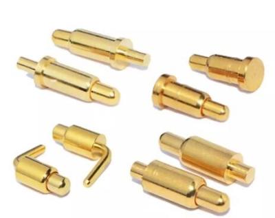 China 2.54mm rechtwinkliger POGO Messingpin 1 x 4 Pin Pogo Connector TS16949 zu verkaufen