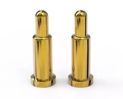 China Equipamiento médico de cobre amarillo de gran intensidad de Pogo Pin Smd Gold Plating For del contacto de SMT en venta