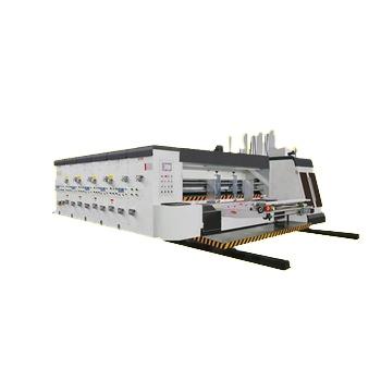 China Automatic front edge driver HD pizza box printing printing corrugated cardboard box making die-cutting machines for sale