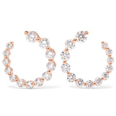 China 2021 FASHIONABLE new design round CZ silver circle earrings from china jewelry manufacturer and wholesaler for sale