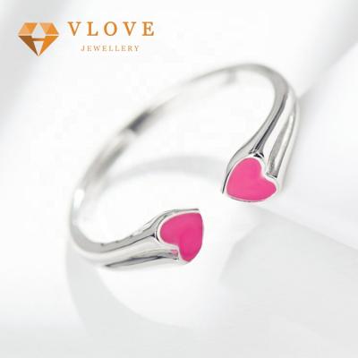 China New Age Products Cute Accessories For Women Jewelry Open Rings Sterling Silver Silver Rings for sale