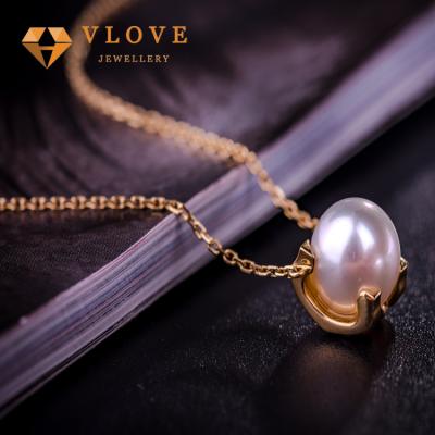 China Fashion Accessories CLASSIC High Quality Indian Sets Real Gold Jewelry Pearl Pendant for sale