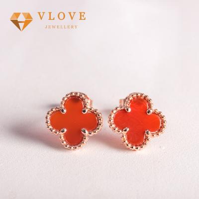 China China Supplier CLASSIC High Quality Fashion Latest Designs Sterling Silver Stud Earrings For Girls Set for sale