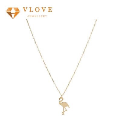 China True Style Cute Simple High Quality Latest 14K Gold Link Chain Necklace for sale