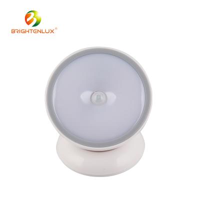 China Brightenlux Industrial Mount Cabinet Wall Motion Motion Toilet Rechargeable Night Light with Led Sensor for Torch for sale