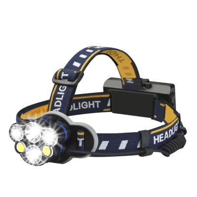 China Outdoor Sport Waterproof Headlight 3.7v LED Headlight Rechargeable 1000 Lumens LED Flashlight for sale