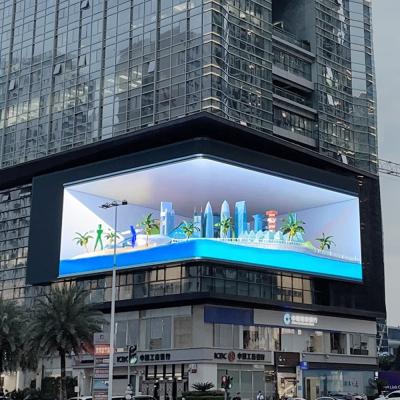 China Advertising Nu-eye 3D Outdoor Building Outdoor LED Display for sale