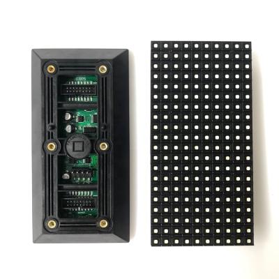 China LED display outside small mini LED corner building module for sale