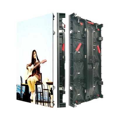 China Rental Stage Rental Double Handles Indoor P3.91 LED Screen for sale