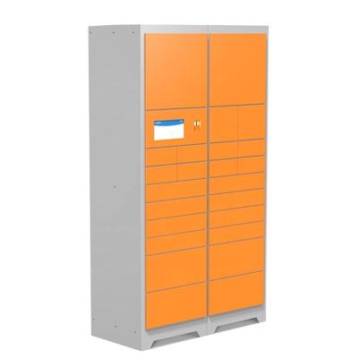 China Housing Complexes Receive Send Packages Cabinet Outdoor Parcel Box Online Shopping Smart Parcel Locker 22 for sale