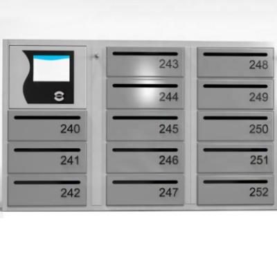 China Wall mounted electronic mailbox for multyfamily homes, buy from manufacturer for sale