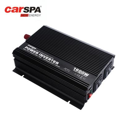 China 1600W Modified Sine Wave Power Inverter Homeuse Power Supply DC TO AC 24V 12V 48V 110V 220V 127V 240V-CAR1.6K for sale