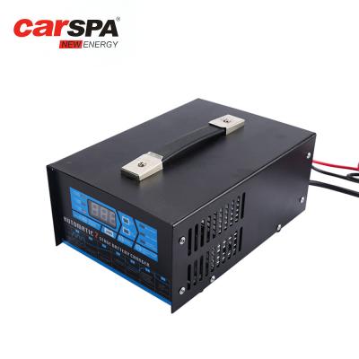 中国 12V 24V 50A 7の段階の充満保護上の自動充電器のLED表示 販売のため