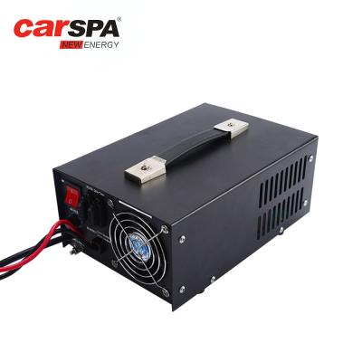 China Portable Automatic 7 Stage Battery Charger Temperature Compensation for sale