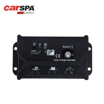 China 12v Battery Charge Controller 15A Automatic Recognition Overload Protection for sale