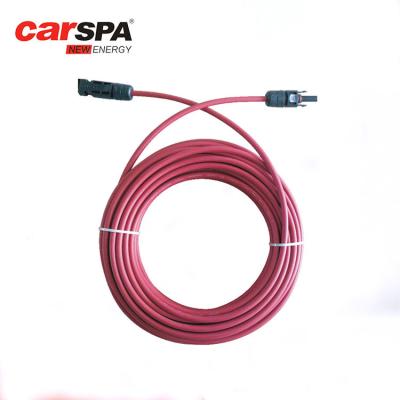 China Red Solar Panel Cable Connectors PV Material UL Approved Wear Resistance for sale