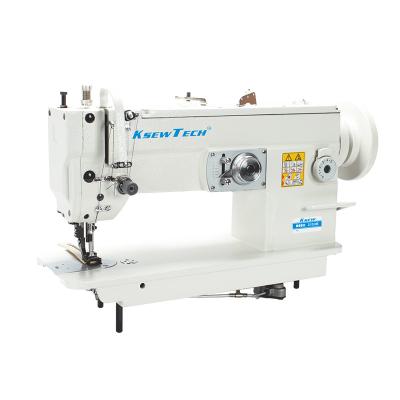 China Garment shops design professional upper&lowe feed lubrication automatic zigzag sewing machine for sale