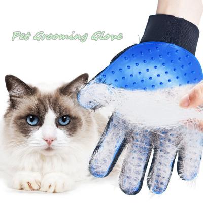 China Viable Pet Supplies Soft Deshedding Cat Hair Brush Remover Silicone Pet Hair Remover Pet Grooming for sale