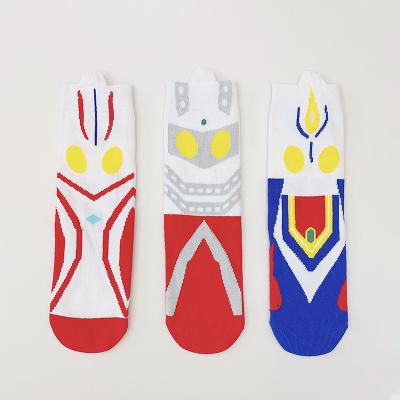 China Kids Winter QUICK DRY Slouch Slouch Funny Cute Cartoon Character Anime Slouch Kids Little Boys Tall Tube Cotton Socks for sale