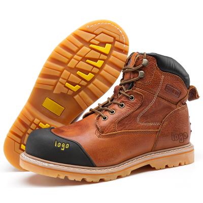 China Custom Logo Men Anti Smash Anti Smash Snow Boots Winter Warm Shoes For Men New Styles Waterproof Slip Resistant Shoes for sale