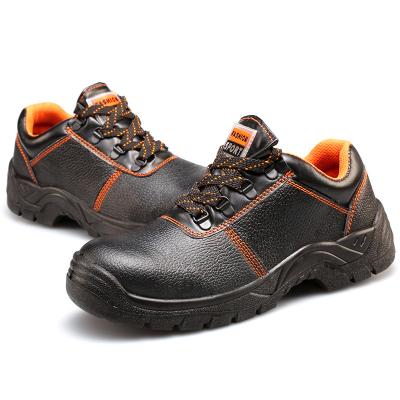 China Steel Toe Water Proof Industrial Work Protective Low Top Safety Shoes Anti Smash Anti Smash Leather Low Top Safety Shoes for sale