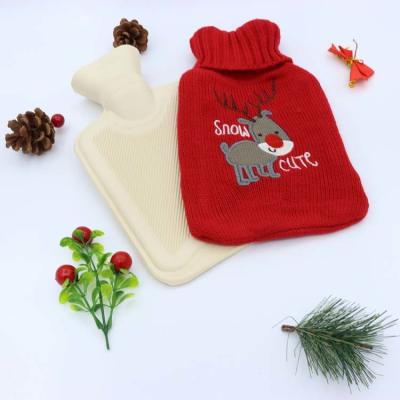 Китай Knitted Jacket Rubber Hot Water Bag , Rubber Douche Bottle 1000ml Kids Classic продается