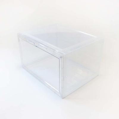 Chine Poids léger magnétique portatif transparent de Front Shoe Box Washable Foldable de baisse à vendre