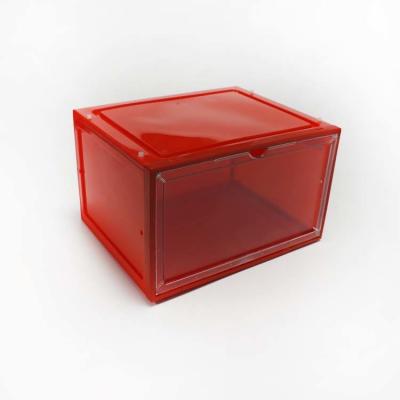 China In te ademen Dik gemaakte Geventileerd Afneembaar van Dalingsfront storage box for shoe Te koop