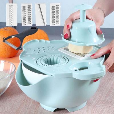 Chine Fruit Chopper Multifunctional Vegetable Cutter Manual d'ail à vendre