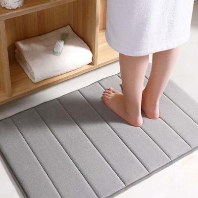 China Baño Mat Quick Drying del retrete de Shaggy Memory Foam Non Slip en venta