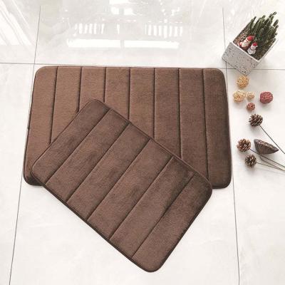 China Microfiber Dik Antislipbad Mat For Bathroom Floor Te koop